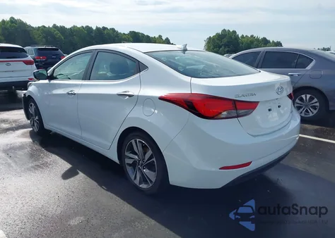 2014 Hyundai Elantra Limited из США, поврежденный, VIN 5NPDH4AE0EH488176